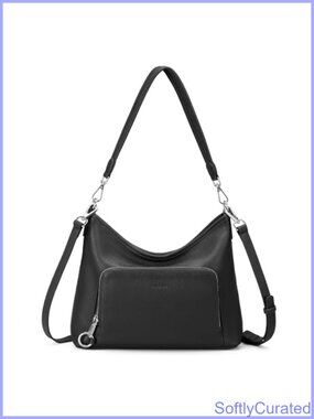 Genuine Leather Hobo Handbag RFID Crossbody Shoulder Purse Anti Theft